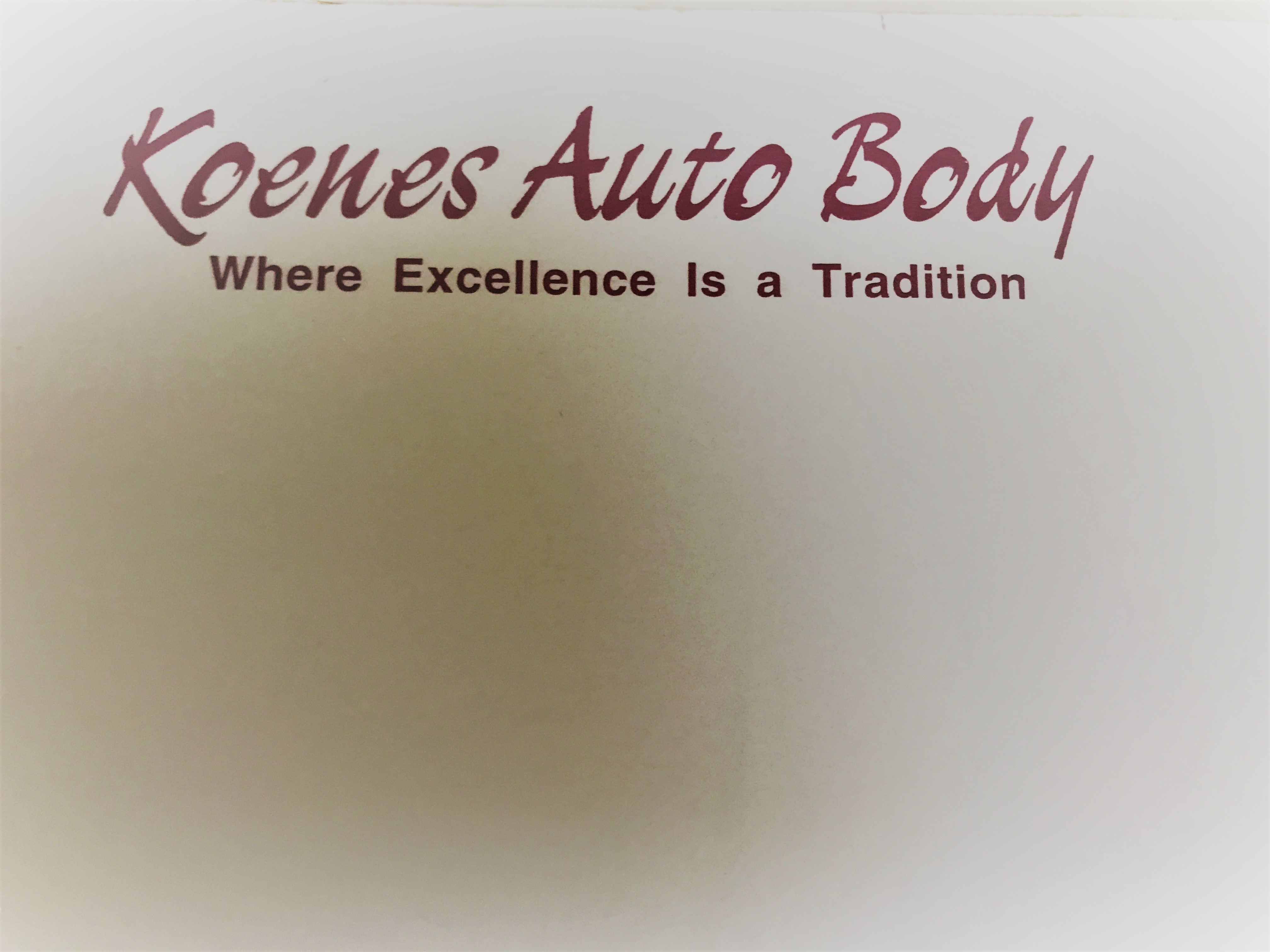 Koenes Auto Body